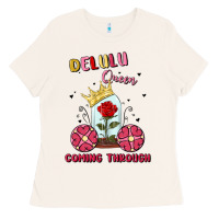 Bone delulu queen coming through Ladies Tee - MaliasSmallBusiness
