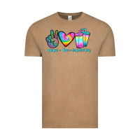 Vintage Coffee peace love loaded tea Vintage Tee - JahusDesignShop