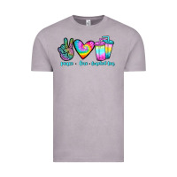 Vintage Zinc peace love loaded tea Vintage Tee - JahusDesignShop