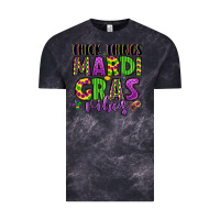 Cloud Black thick things mardi gras vibes Vintage Tee - LillyAllenDesigns