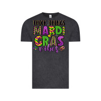 Vintage Black thick things mardi gras vibes Vintage Tee - LillyAllenDesigns
