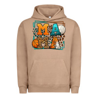 Pigment Burro Basketball and Volleyball mama Mother's Day Urban Hoodie - LillyAllenDesigns