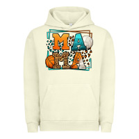 Pigment Pistachio Basketball and Volleyball mama Mother's Day Urban Hoodie - LillyAllenDesigns