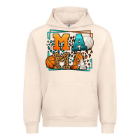 Basketball And Volleyball Mama Mother's Day Urban Hoodie | Teevron