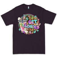 Plum get loaded rabbit and easter Premium Tee - MaliasSmallBusiness