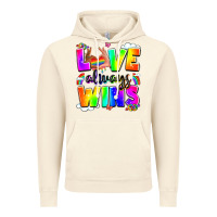 Vintage Artic love always wins Vintage Hoodie - LillyAllenDesigns
