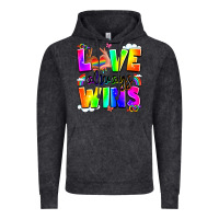 Vintage Black love always wins Vintage Hoodie - LillyAllenDesigns