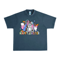 Midnight Navy Easter Easter Dental Urban Heavy Tee - LillyAllenDesigns