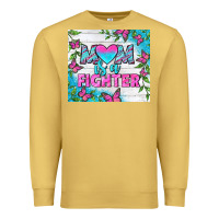 Antique Gold Mom Is A Fighter Tumbler Premium Sweatshirt - BundleAndBundleShop