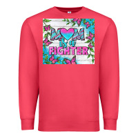 Cardinal Mom Is A Fighter Tumbler Premium Sweatshirt - BundleAndBundleShop