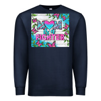 Navy Mom Is A Fighter Tumbler Premium Sweatshirt - BundleAndBundleShop