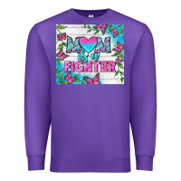 Mom Is A Fighter Tumbler Premium Sweatshirt | Teevron
