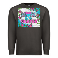 Smoke Mom Is A Fighter Tumbler Premium Sweatshirt - BundleAndBundleShop