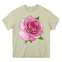 Mossy all dressed up rose Heavy Core Tee - LillyAllenDesigns