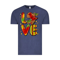 Vintage Denim love juneteenth Vintage Tee - LillyAllenDesigns