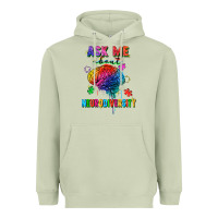 Matcha ask me about neurodiversity Heavyweight Hoodie - FaDigitalArtStudio