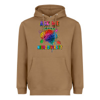 Toasted Coconut ask me about neurodiversity Heavyweight Hoodie - FaDigitalArtStudio