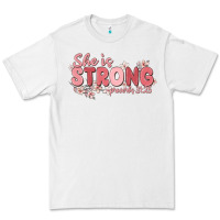 White she is strong proverbs 31 25 Premium Tee - MaliasSmallBusiness