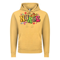 Vintage Mustard mexican spanish nurse Vintage Hoodie - LillyAllenDesigns