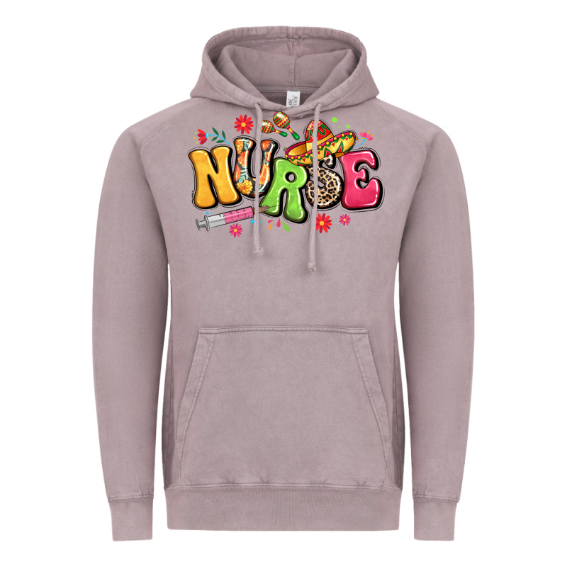 Mexican Spanish Nurse Vintage Hoodie by LillyAllenDesigns | Teevron