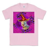 Bubblegum Pink Halloween Saanen Goat Classic Tee - LillyAllenDesigns