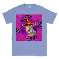 Colony Blue Halloween Saanen Goat Classic Tee - LillyAllenDesigns