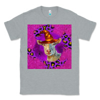 Heather Grey Halloween Saanen Goat Classic Tee - LillyAllenDesigns