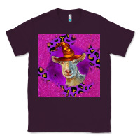 Plum Halloween Saanen Goat Classic Tee - LillyAllenDesigns