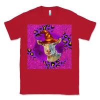 Red Halloween Saanen Goat Classic Tee - LillyAllenDesigns
