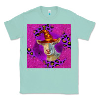 Seafoam Halloween Saanen Goat Classic Tee - LillyAllenDesigns