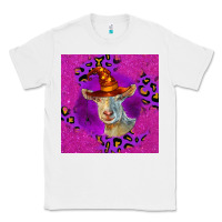 White Halloween Saanen Goat Classic Tee - LillyAllenDesigns