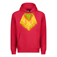 Cardinal mexican poncho fa element Premium Hoodie - FaDigitalArtStudio
