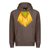 Coffee mexican poncho fa element Premium Hoodie - FaDigitalArtStudio