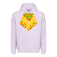 Lilac mexican poncho fa element Premium Hoodie - FaDigitalArtStudio