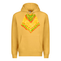 Mustard mexican poncho fa element Premium Hoodie - FaDigitalArtStudio
