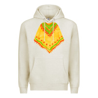 Oatmeal Heather mexican poncho fa element Premium Hoodie - FaDigitalArtStudio