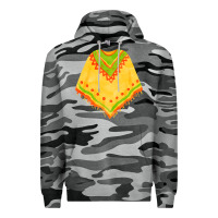 Slate Camo mexican poncho fa element Premium Hoodie - FaDigitalArtStudio