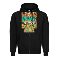 Black Western Mama can cooler Mother's Day Zipper Hoodie - HowdyJamesFarm