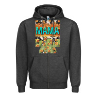Charcoal Heather Western Mama can cooler Mother's Day Zipper Hoodie - HowdyJamesFarm