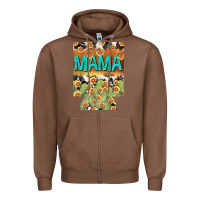 Chestnut Western Mama can cooler Mother's Day Zipper Hoodie - HowdyJamesFarm