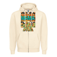 Sandshell Western Mama can cooler Mother's Day Zipper Hoodie - HowdyJamesFarm