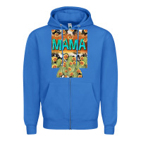 True Royal Western Mama can cooler Mother's Day Zipper Hoodie - HowdyJamesFarm