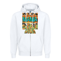 White Western Mama can cooler Mother's Day Zipper Hoodie - HowdyJamesFarm