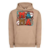 Pigment Burro leopard baseball mama Mother's Day Urban Hoodie - LillyAllenDesigns