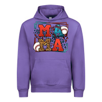 Tulip leopard baseball mama Mother's Day Urban Hoodie - LillyAllenDesigns