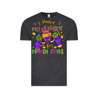 Vintage Black i paused my game for mardi gras Vintage Tee - LillyAllenDesigns