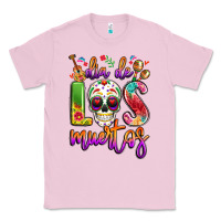 Bubblegum Pink dia de los muertos Classic Tee - LillyAllenDesigns