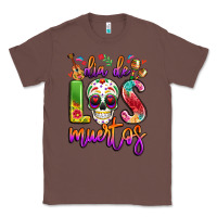 Chestnut dia de los muertos Classic Tee - LillyAllenDesigns