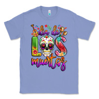 Colony Blue dia de los muertos Classic Tee - LillyAllenDesigns