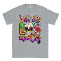 Heather Grey dia de los muertos Classic Tee - LillyAllenDesigns